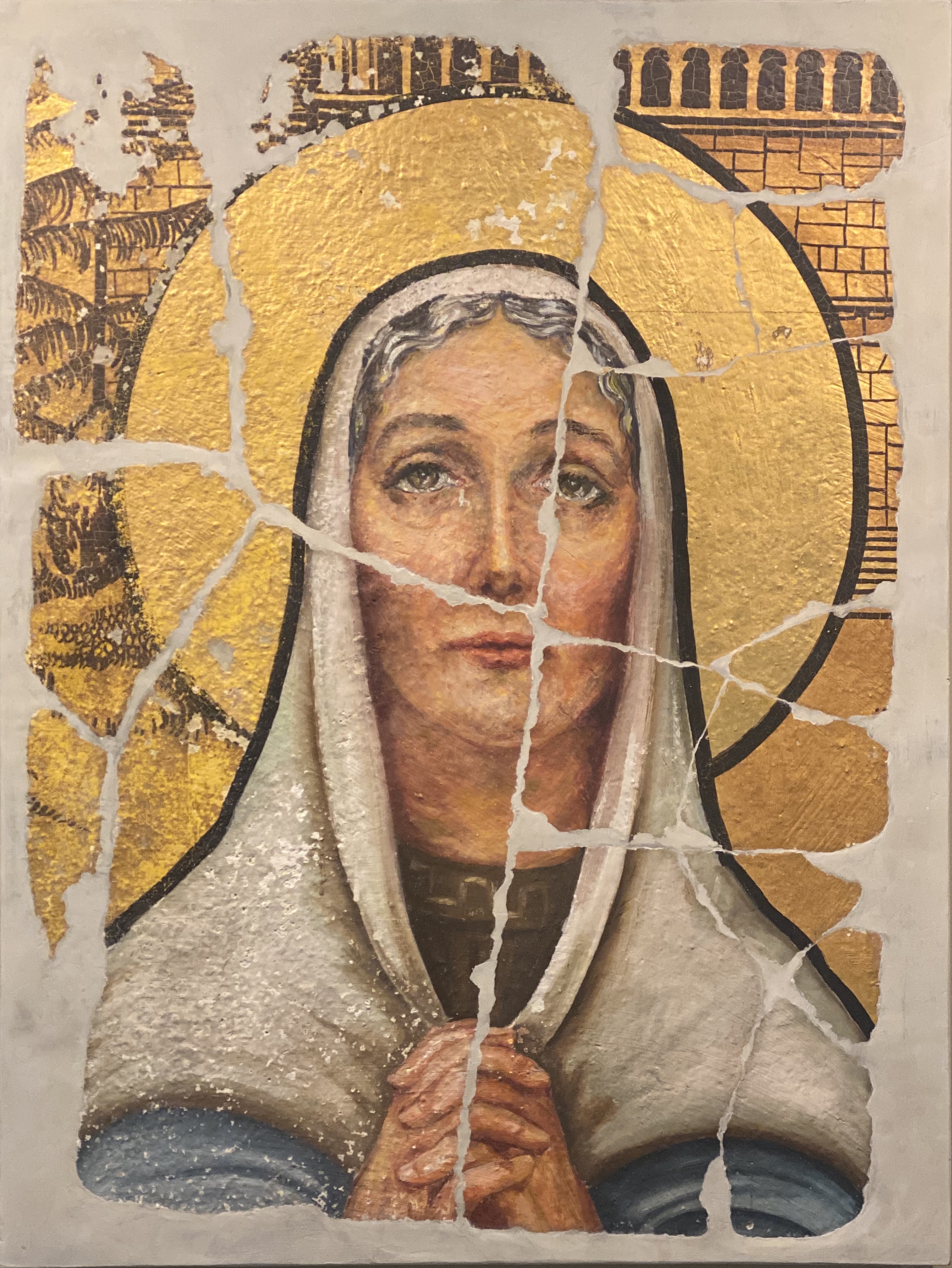 fresco of monica